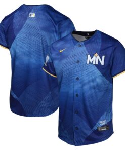 Youth Minnesota Twins Nike Royal 2024 City Connect Limited Jersey