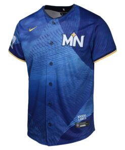 Youth Minnesota Twins Nike Royal 2024 City Connect Limited Jersey