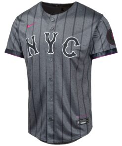 Youth New York Mets Pete Alonso Nike Graphite 2024 City Connect Limited Player Jersey