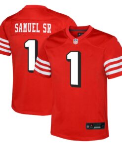 Youth San Francisco 49ers Deebo Samuel Sr Nike Scarlet Alternate Player Game Jersey