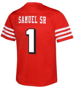 Youth San Francisco 49ers Deebo Samuel Sr Nike Scarlet Alternate Player Game Jersey