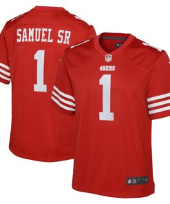 Youth San Francisco 49ers Deebo Samuel Sr Nike Scarlet Game Player Jersey