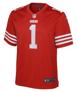 Youth San Francisco 49ers Deebo Samuel Sr Nike Scarlet Game Player Jersey