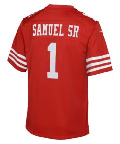 Youth San Francisco 49ers Deebo Samuel Sr Nike Scarlet Game Player Jersey