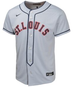 Youth St. Louis Cardinals Nolan Arenado Nike Gray 2024 Rickwood Classic Limited Player Jersey