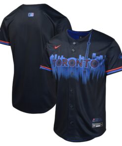 Youth Toronto Blue Jays Nike Black 2024 City Connect Limited Jersey