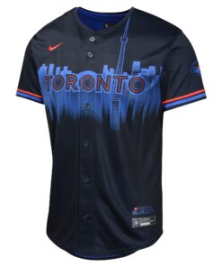 Youth Toronto Blue Jays Nike Black 2024 City Connect Limited Jersey