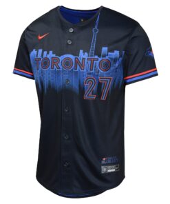 Youth Toronto Blue Jays Vladimir Guerrero Nike Navy 2024 City Connect Limited Player Jersey