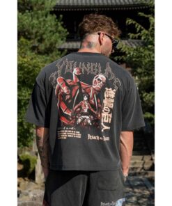 AOT® x YLA Limited Edition 4186 Cropped Tee - Embrace the Spirit of Resilience