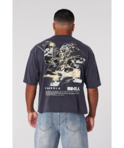 AOT® x YLA Limited Edition 4186 Cropped Tee - Embrace the Spirit of Resilience