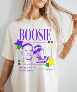 Boosie Badazz Mardi Gras Shirt - Celebrate New Orleans Culture in Comfort