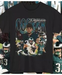 Cooper DeJean Vintage Football T-Shirt | Game Day Apparel for True Fans