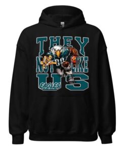 Eagles "They Not Like Us" Football Hoodie for Fans - Perfect Gift for Die-Hard Supporters