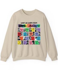 Empowerment Through History: Black History Month Cotton T-Shirt - Celebrate Black Lives and Learn from the Legends