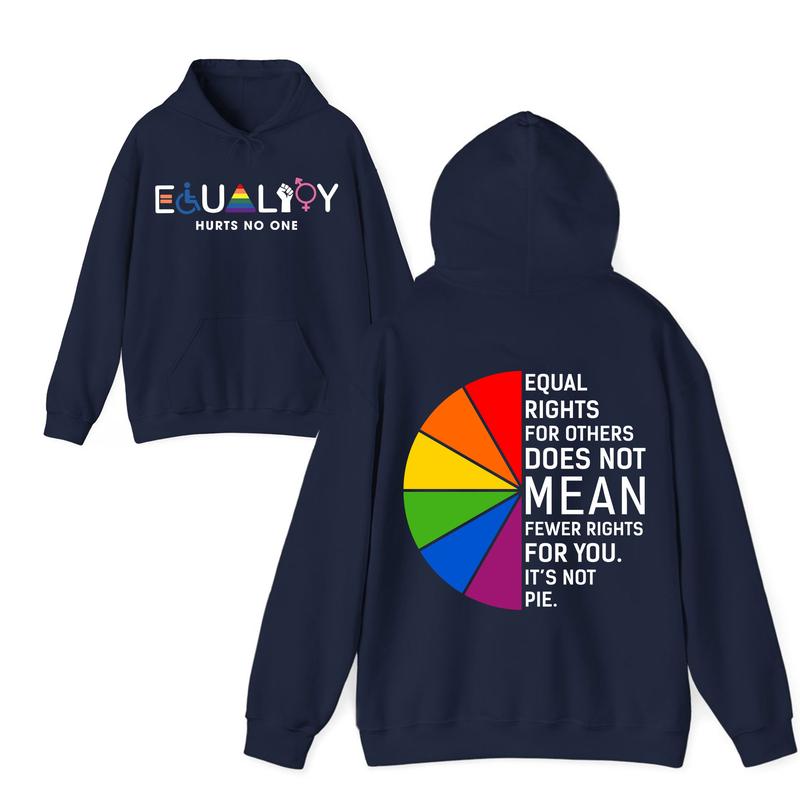 Equal Rights for All - Colorful Equality Unisex T-Shirt