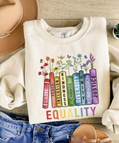Equality Values Shirt | Love Peace Kindness | Feminist Gift for Her