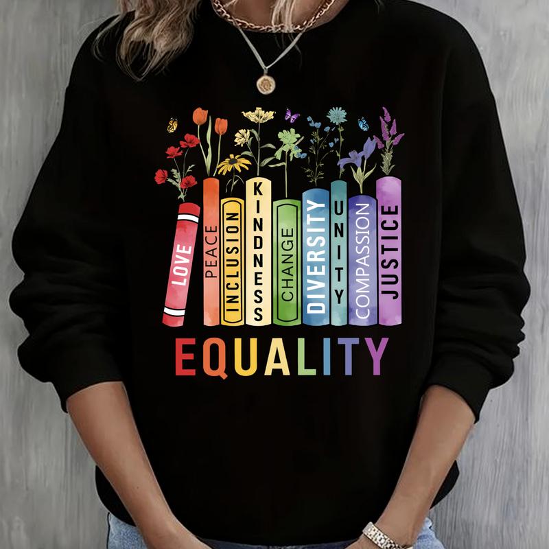 Equality Values Shirt | Love Peace Kindness | Feminist Gift for Her