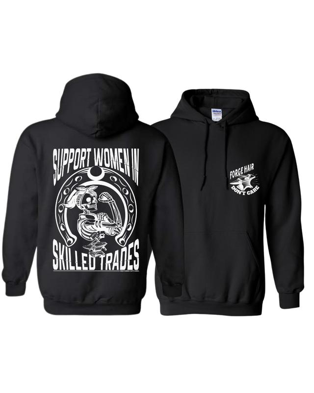FARRIER Support Women in Skilled Trades Hoodie - Empowerment Sweatshirt for Women