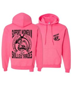 FARRIER Support Women in Skilled Trades Hoodie - Empowerment Sweatshirt for Women