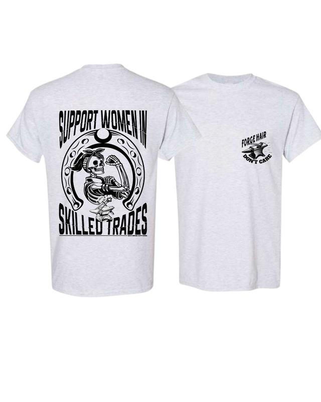 FARRIER Support Women in Skilled Trades Hoodie - Empowerment Sweatshirt for Women