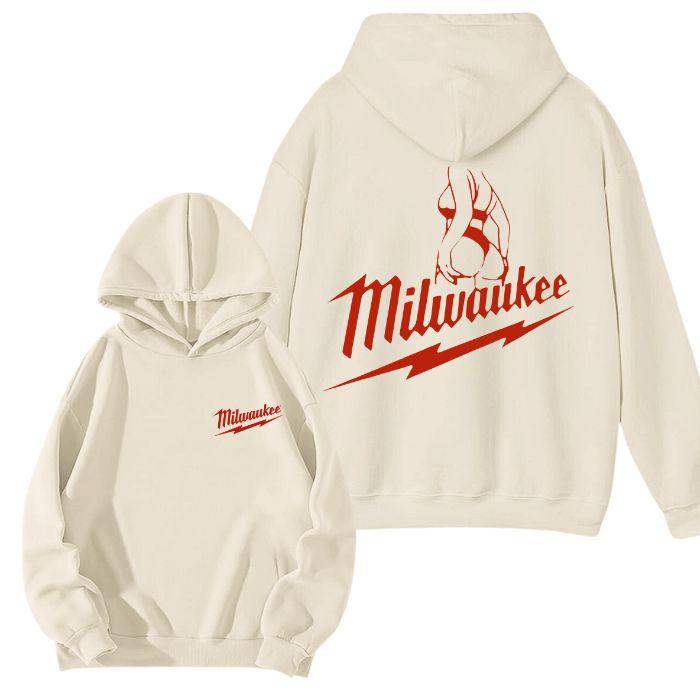 Funny Milwaukee Unisex Hoodie - 100% Cotton Pullover Sweatshirt for Men and Women