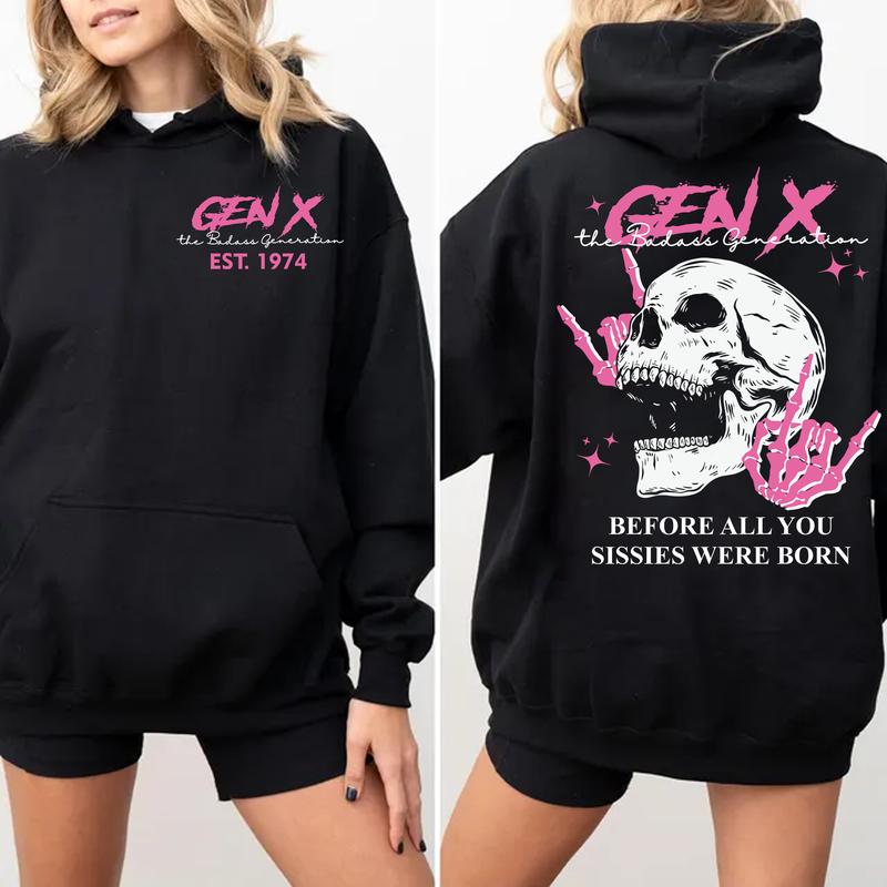 Generation X Badass T-Shirt | Custom Year Of Birth | 100% Cotton Unisex