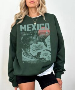 Gulf of Mexico Vintage Art Shirt – Golfo de México 1550 Unisex Tee