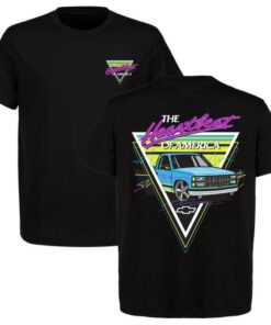 Heartbeat of America Chevy Truck Lover T-Shirt | Classic Casual Gift for Him