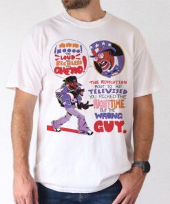 Kendrick Lamar Inspired T-Shirt - Bold Social Commentary with Cartoon Vibes