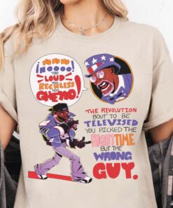 Kendrick Lamar Inspired T-Shirt - Bold Social Commentary with Cartoon Vibes