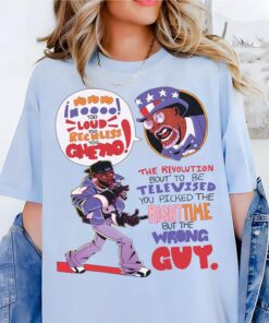 Kendrick Lamar Inspired T-Shirt - Bold Social Commentary with Cartoon Vibes