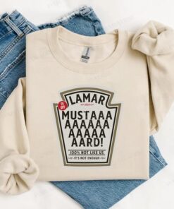 Kendrick Lamar Mustard Shirt - Viral GNX Album Vintage Sweatshirt