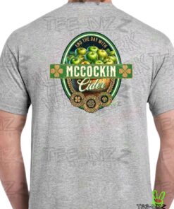 McCockin Cider Men's Funny T-Shirt - Casual Humor Crewneck Tee for Relaxation