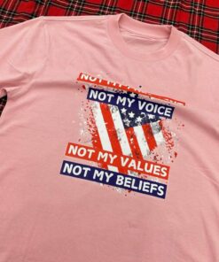 Not My President Political Protest Sweatshirt - Bold Statement Hoodie for Women