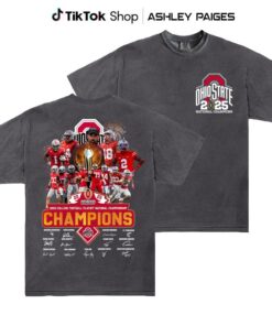 Ohio State Buckeyes 2025 National Champions T-Shirt - Celebrate the Future of College Football