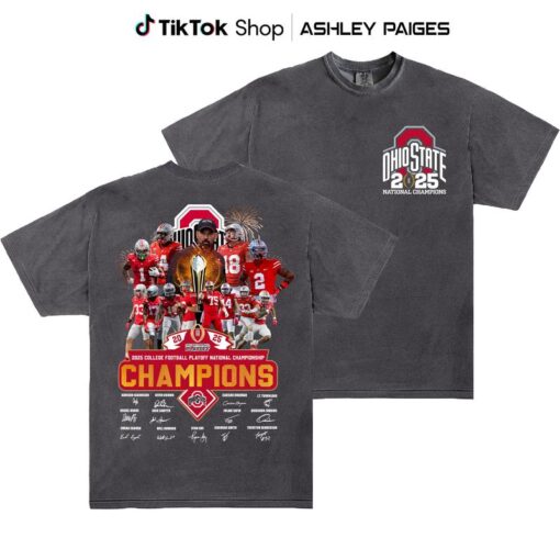 Ohio State Buckeyes 2025 National Champions T-Shirt - Celebrate the Future of College Football