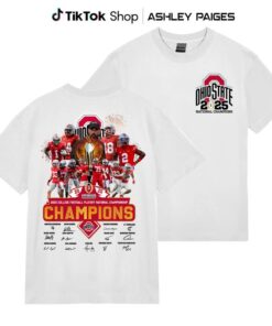 Ohio State Buckeyes 2025 National Champions T-Shirt - Celebrate the Future of College Football
