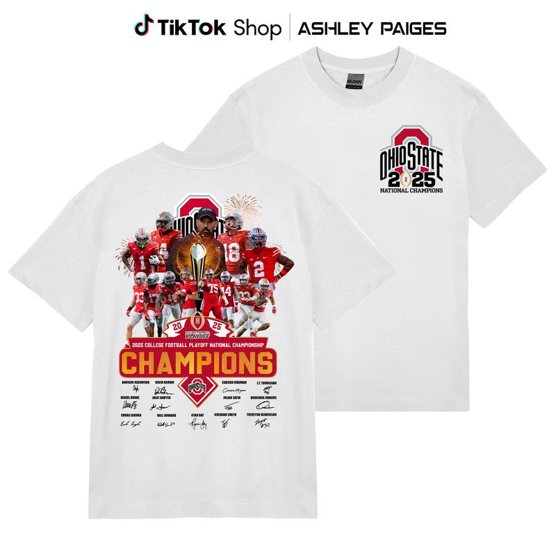 Ohio State Buckeyes 2025 National Champions T-Shirt - Celebrate the Future of College Football