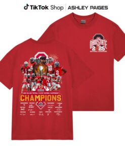 Ohio State Buckeyes 2025 National Champions T-Shirt - Celebrate the Future of College Football