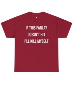 Parlay Tee - Humorous Sports Betting Shirt - Casual Cotton Crewneck Tee