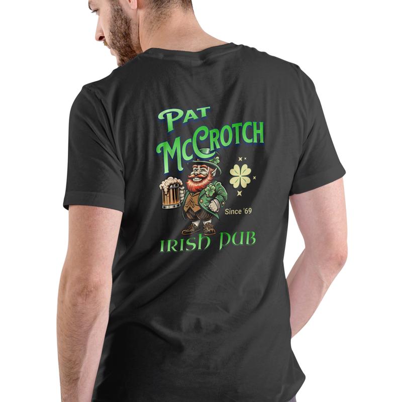 Pat McCrotch Irish Pub Unisex T-Shirt - Humorous Irish Heritage Apparel