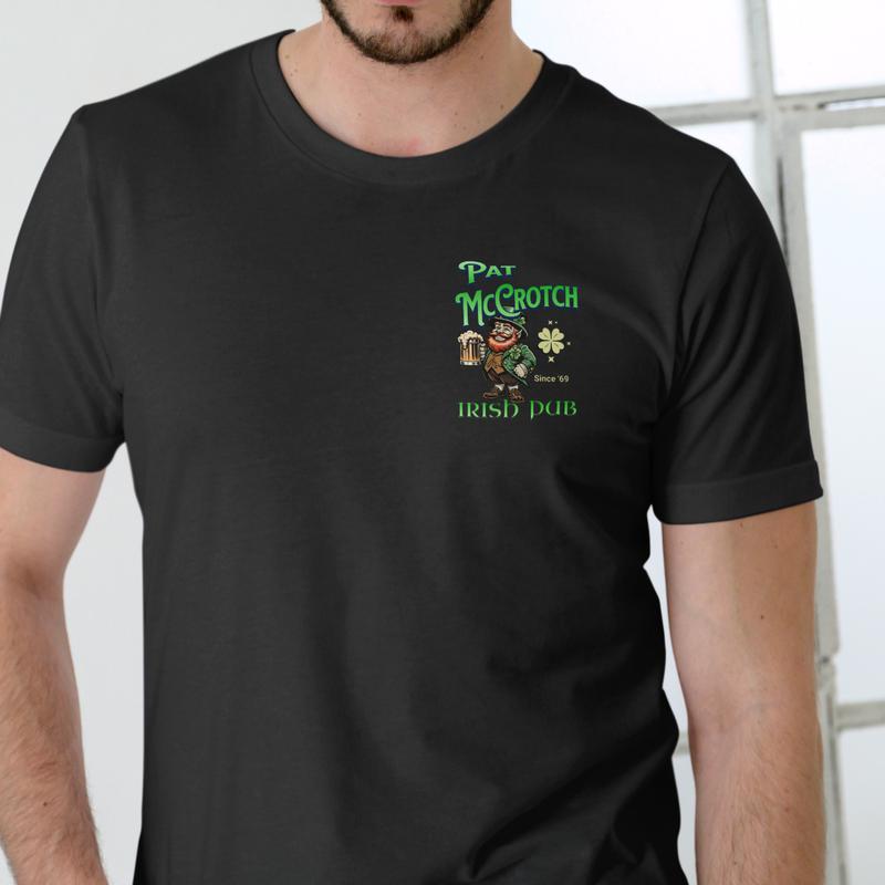 Pat McCrotch Irish Pub Unisex T-Shirt - Humorous Irish Heritage Apparel