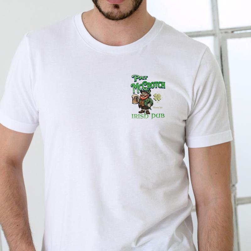Pat McCrotch Irish Pub Unisex T-Shirt - Humorous Irish Heritage Apparel