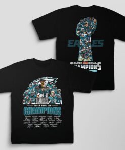 Philadelphia Eagles Super Bowl LII Champions Shirt | Gildan 5000 Heavy Cotton Unisex Crew Neck Tee