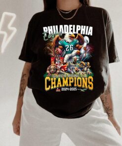 Philadelphia Eagles Super Bowl LIX Champions Unisex Crewneck Sweatshirt - Bird Gang Hoodie for All Fans