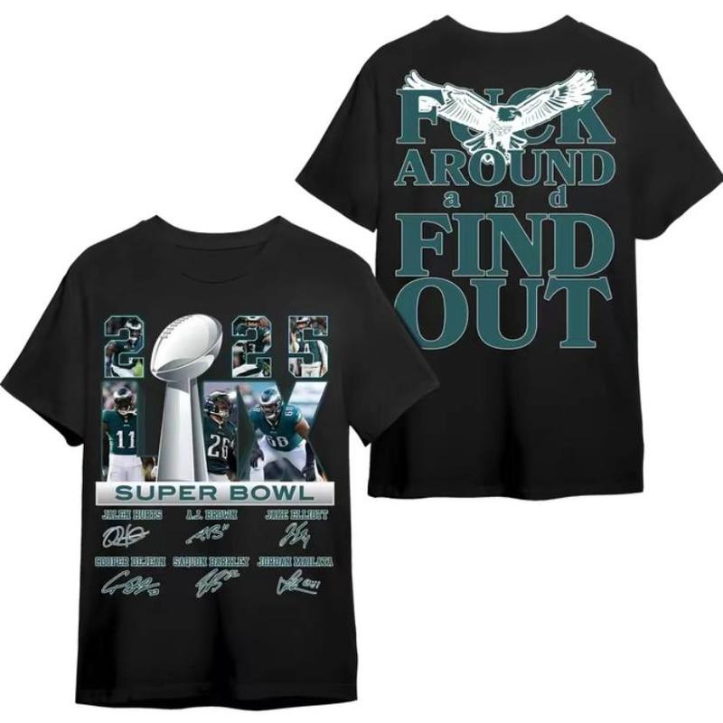 Philadelphia Eagles Super Bowl LV X Champions T-Shirt - 