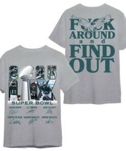 Philadelphia Eagles Super Bowl LV X Champions T-Shirt - "F*** AROUND AND FIND OUT"