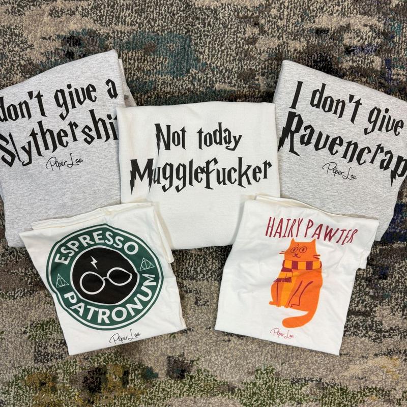 Piper Lou Grab Bags: Don't Be a Salty Heifer, Stand Tall, and Rule the Roost - Graphic Tee for Positivity and Fun