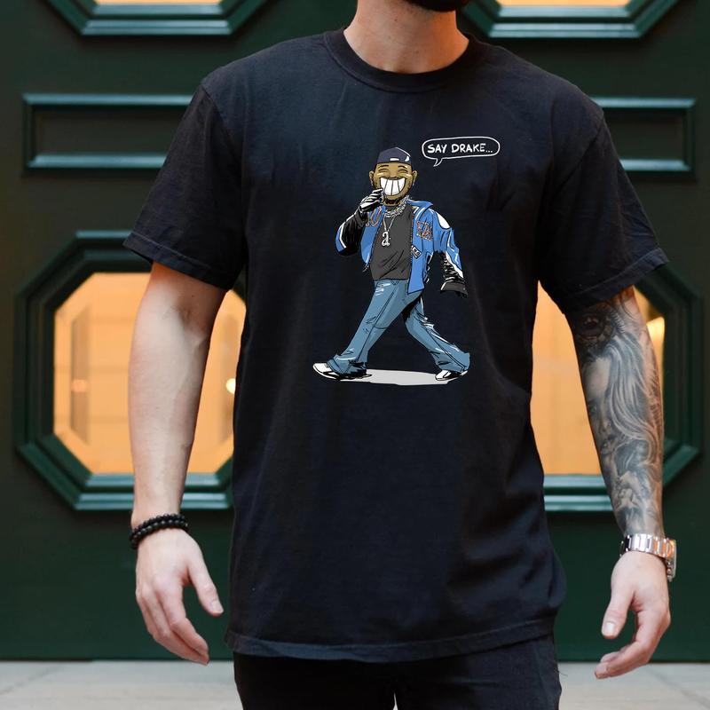 Say Drake! Funny RAP FANS T-Shirt – Unisex Cotton Tee for Music Lovers