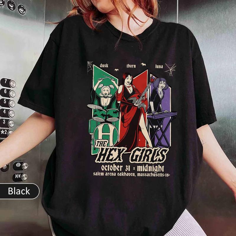 The H.e.x Girls Tour 2024 T-Shirt - Rock Band Inspired Women's Tee